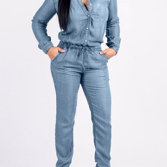 Dynamite Jean jumpsuit - Picture 1 of 4